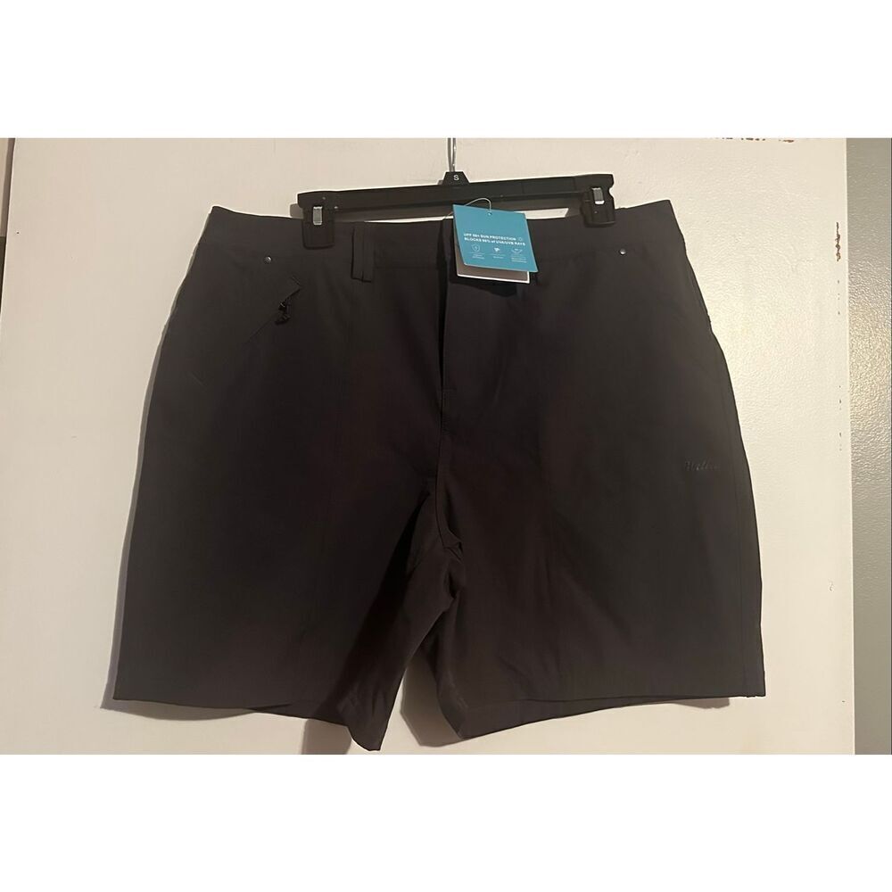 Willit Shorts Womens Size 16 dark Gray UPF 50 Sun Protection Hiking Outdoor Pock